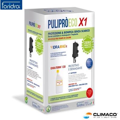 ***FORIDRA - Kit PULIPRO ECO Pompe di Calore X1 k (8Kw 100mq)