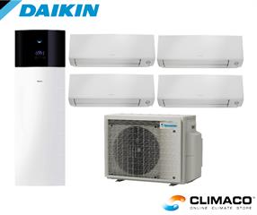 DAIKIN - KIT MULTI+ da 9,0 kW C/Boll. 180 Lt - 9+9+12+12__PERFERA