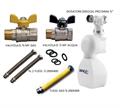 Kit MONTAGGIO Scaldabagno COMPLETO (Dosat+Fless+Valvole) 1/2-3/4