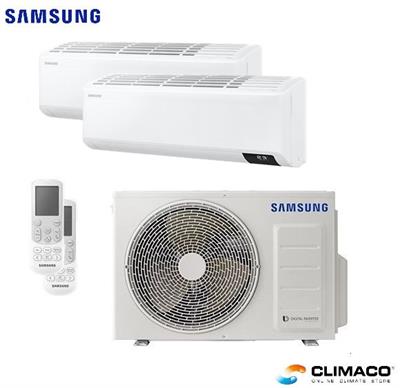 SAMSUNG - Kit DUAL PARETE CEBU_S2 9000+12000 BTU (U.E. 4KW) INVERTER