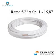 TUBO RAME CLIMA 5/8x 1Diam.15,87    EN12735 (rot.50 mt)