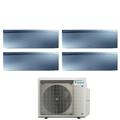 DAIKIN - Kit QUADRI PARETE EMURA Silver 7000+7000+7000+7000 BTU