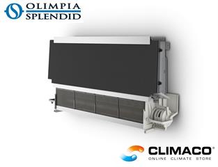 OLIMPIA - FanCoil INCASSO Bi2 NAKED SLI1100 [Kw3,24 S/Com.] H.198