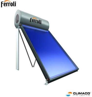 FER - Pann. Solare SOLAREVO NAT 2.1TI 160 lt Circ.Nat. T/Inclin