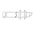 ARISTON - KIT Terminale (1mt) 60/100 per SGA FF X Senza Curva