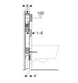 Geberit - COMBIFIX Italia SIGMA8    WC Sosp. 109cm    0083954