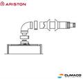 ARISTON - KIT COASSIALE 60/100 per SGA BFX(scaldabagni accumulo)