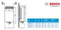 BOSCH - Therm 5600 O Outdoor 12 LT gpl C/Comando (335x575x180 G1/2)