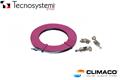 Rotolo FASCETTA Mettalo (30mt) + Clips 50 Ganci