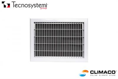 Griglia RIPRESA PVC C/Filtro Estr. -540x410 BCA [Quadra]Maglia
