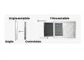 Griglia RIPRESA PVC C/Filtro Estr. -540x410 BCA [Quadra]Maglia