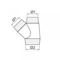 Riduzione/Adattatore D.200x150 (PE H.D.)