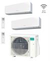 GENERAL - Kit DUAL PARETE KG 9000+12000 BTU (U.E. 5 KW) WI-FI