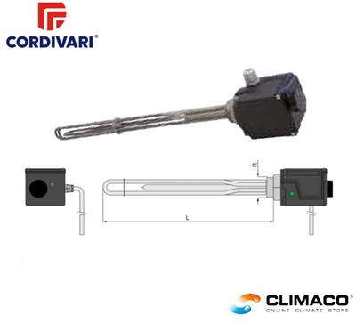CORDIVARI - Kit Resistenza BOLLITORI 9 Kw  Trifase 380 V. D.11/2