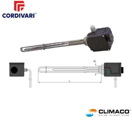 CORDIVARI - Kit Resistenza BOLLITORI 9 Kw  Trifase 380 V. D.11/2