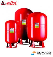 VASO Espansione - ROSSO 50 LT. Oriz. C/PIEDINI  10Bar (prec.1,5 BAR)