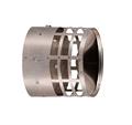 GRIGLIA Scarico FUMI D 80 INOX     TERM08I