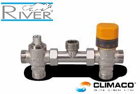RIVER - SOLARKIT 3/4 Termostatico (Collegamento P/Solare-Caldaia)