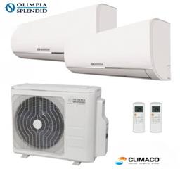 OLIMPIA - Kit DUAL Parete NEXYA S5 9000+9000 BTU (U.E.5,00Kw) Wi-Fi