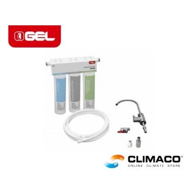 GEL - Kit GELPUR EASY CARBON ULTRA [Affinatore D'acqua C/Cartucc]