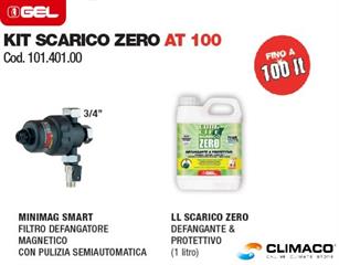 GEL - Kit SCARICO Zero 100 AT (Alta Temp.) per CALDAIE