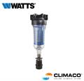 WATTS - Filtro AUTOPULENTE 1FF (per ONE FLOW) 90micron Cart.INOX
