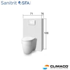 SANIDESIGN SLIM Bianco Lucido - SFA