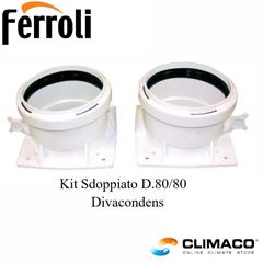 FER - KIT SDOPPIATO 80/80 Condensazione (DIVACONDENS E BLUEHELIX B)