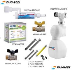 Kit MONTAGGIO Caldaia 24 KW COMPLETO Defang+Dosat+Fless+Neut+Valv